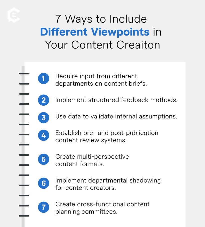 7 Ways to Include Different Viewpoints in Your Content Creation