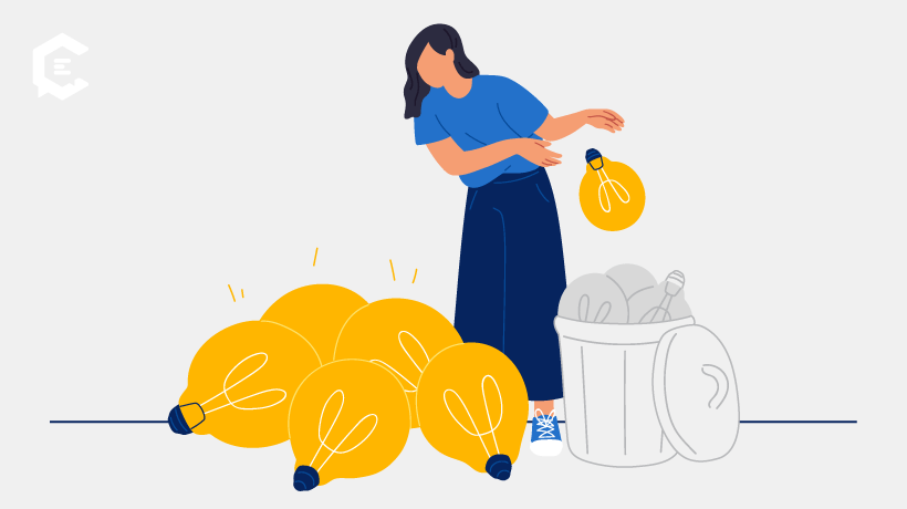 The problem here isn’t a lack of ideas. It’s a lack of process.