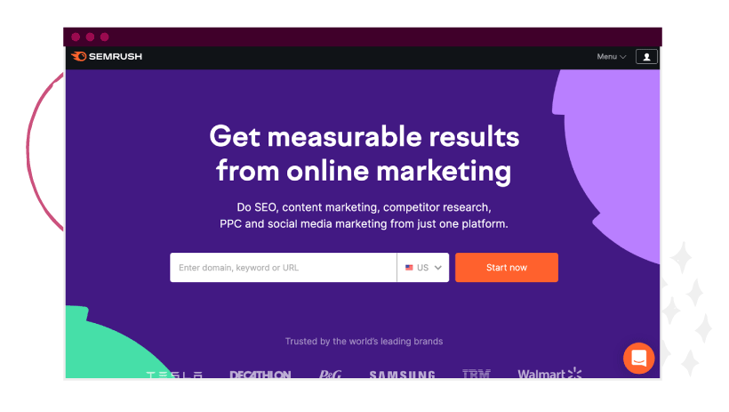Semrush is an all-in-one marketing analytics and visibility management platform.