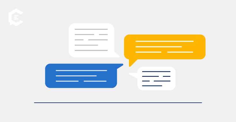 the conversation and the flow