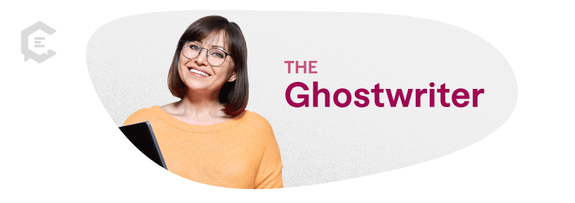 Ghostwriters conduct thorough research on a topic